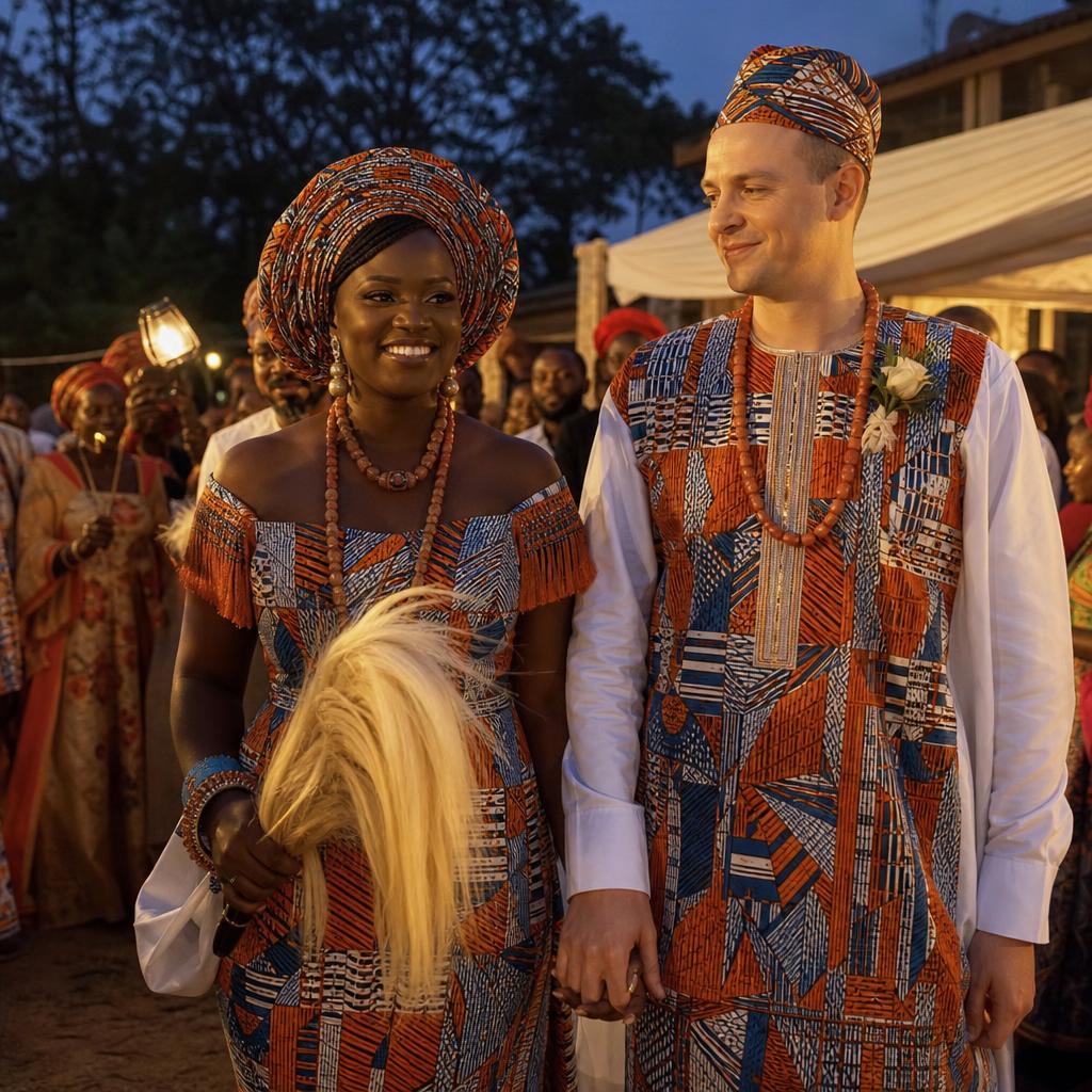 Sandrine & Patrick — couple LoveDiaspora (Yaoundé ↔ Lyon)