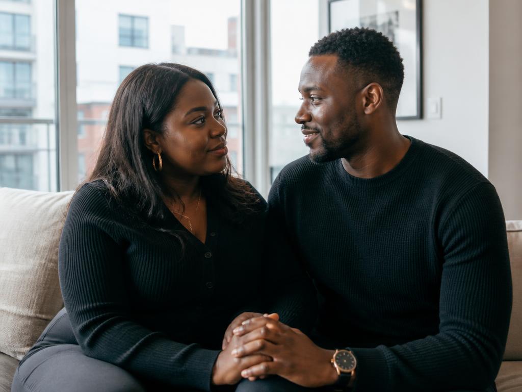 Grâce & Emmanuel — couple LoveDiaspora (Kinshasa ↔ Montréal)